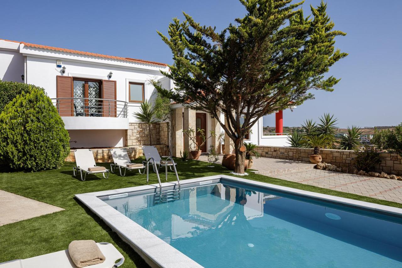 אגיה פלגיה קיתירה Veranda Sea View Villa, Walking Distance To Beach, By Thinkvilla מראה חיצוני תמונה